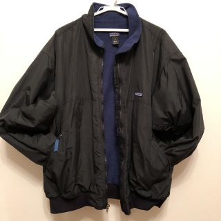 パタゴニア(patagonia)の【patagonia】ナイロンジャケット ブラック(ナイロンジャケット)