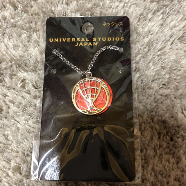 USJ(ユニバーサルスタジオジャパン)のスパイダーマン ネックレス レディースのアクセサリー(ネックレス)の商品写真