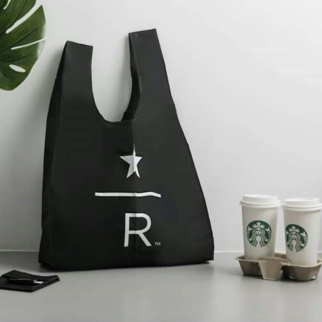 Starbucks Coffee(スターバックスコーヒー)のスターバックスリザーブアジア限定　エコバック最後の1点 レディースのバッグ(エコバッグ)の商品写真