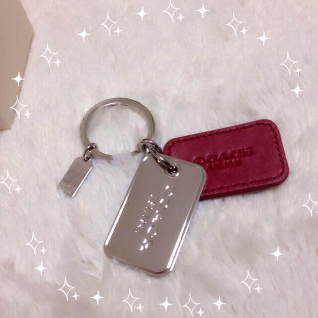 COACH(コーチ)のCOACH♡鍵ホルダー♡正規品 レディースのファッション小物(キーホルダー)の商品写真