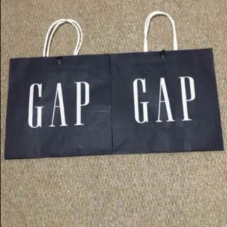 ギャップ(GAP)のギャップ GAP ショッパー ショップ袋 2点セット 紙袋(ショップ袋)