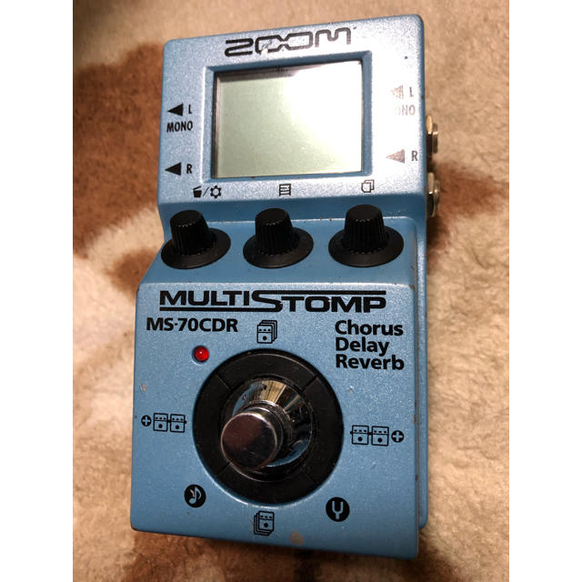 Zoom(ズーム)のzoom ms70cdr マルチストンプ 楽器のギター(エフェクター)の商品写真