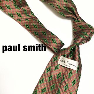 ポールスミス(Paul Smith)の【廃盤】paul smith ネクタイ チェック柄 剣先9.5マルチカラー(ネクタイ)