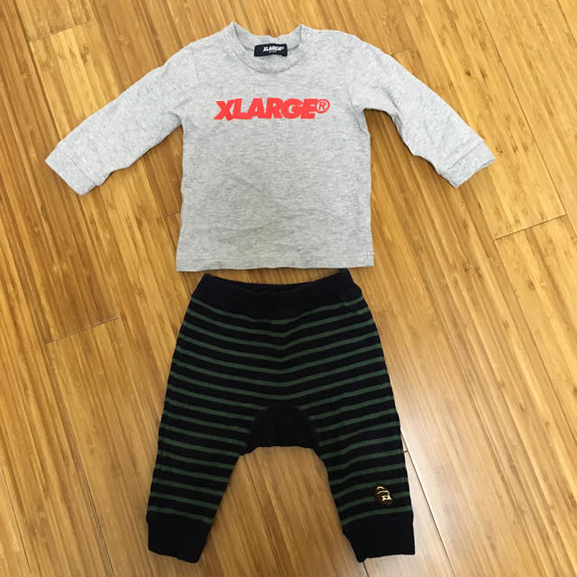 XLARGE(エクストララージ)のXLARGE  上下セット70 キッズ/ベビー/マタニティのベビー服(~85cm)(その他)の商品写真