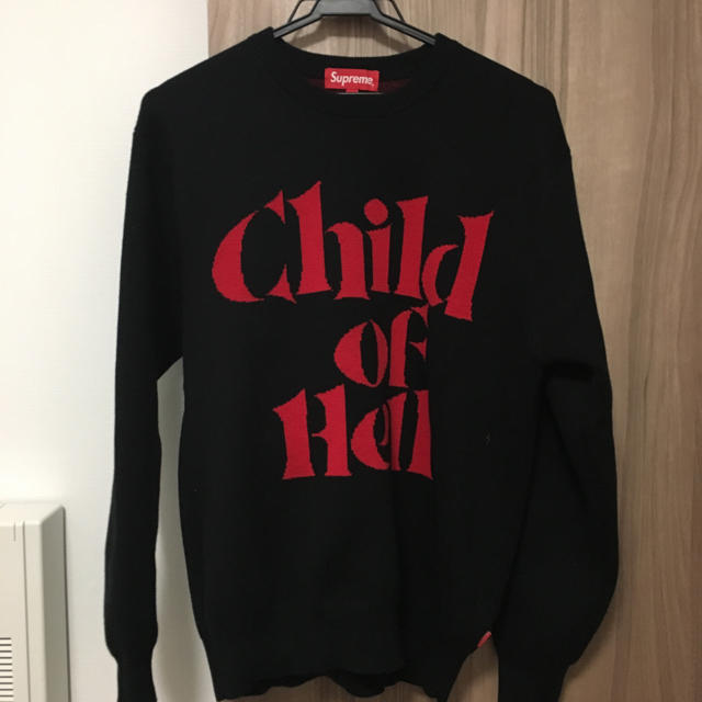 supreme child of hell sweater