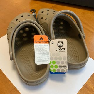 クロックス(crocs)のcrocs baya 24cm カーキ(サンダル)