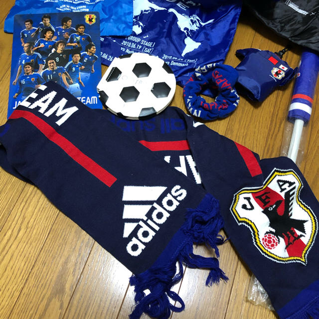 サッカー日本代表応援グッズ スポーツ/アウトドアのサッカー/フットサル(応援グッズ)の商品写真