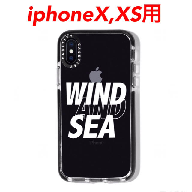 WIND AND SEA  iPhoneX,XS用 スマホケーススマホ/家電/カメラ