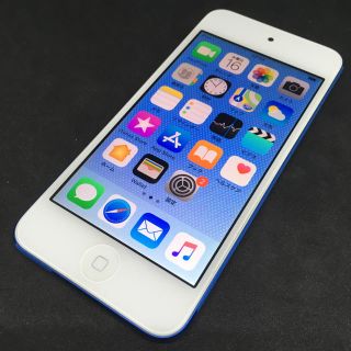 アイポッドタッチ(iPod touch)のiPod touch 第6世代 ブルー ③(ポータブルプレーヤー)