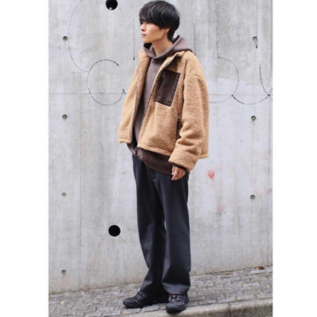 SUNSEA(サンシー)のRyo Takashima BOA BLOUSON ボアブルゾン メンズのジャケット/アウター(ブルゾン)の商品写真