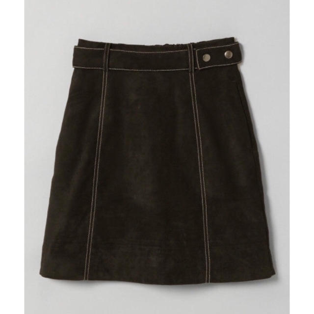 JEANASIS(ジーナシス)のヌバックライクミニスカート レディースのスカート(ミニスカート)の商品写真