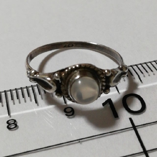 ムーンストーン　シルバーリング レディースのアクセサリー(リング(指輪))の商品写真
