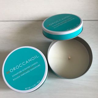 モロッカンオイル(Moroccan oil)の2個セット モロッカンオイル  キャンドル Moroccan oil(キャンドル)