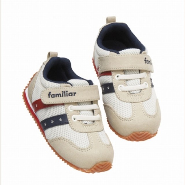 familiar(ファミリア)の◻️送料無料◻️新品　familiar　ファミリア　ベビーシューズ　14.0 キッズ/ベビー/マタニティのベビー靴/シューズ(~14cm)(スニーカー)の商品写真