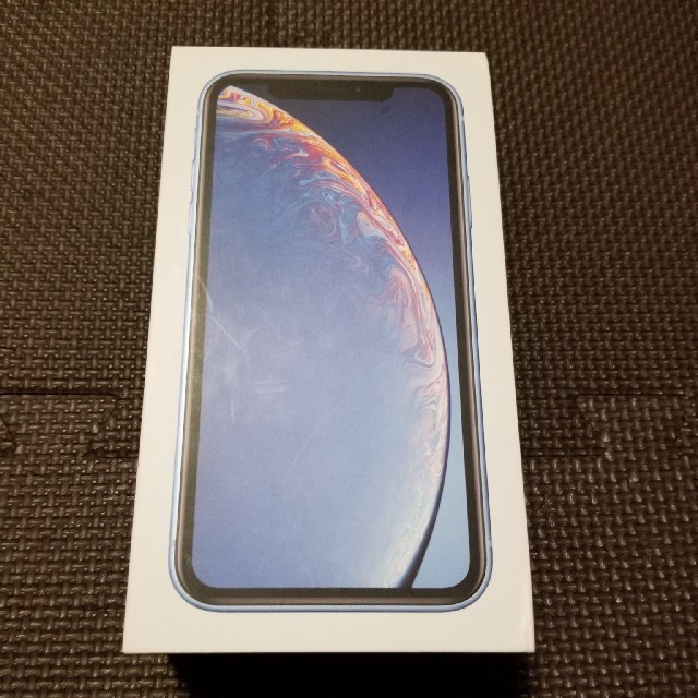 新品未使用 au iPhoneXR 128GB ブルー SIMフリー