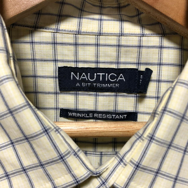 NAUTICA(ノーティカ)のお値下げ  NOUTICA イエロー系チェックシャツ メンズのトップス(シャツ)の商品写真