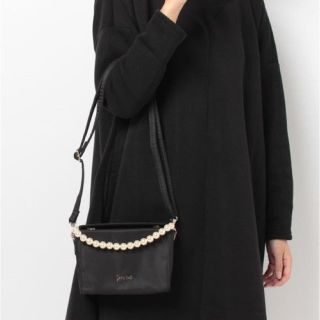 サミールナスリ(SMIR NASLI)の新品♡タグ付き♪サミールナスリ 2way サテンバッグ♡ブラック (ショルダーバッグ)