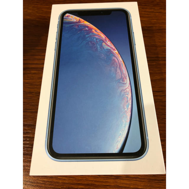 iPhone XR 64GB ブルー SIMロック解除済み(SIMフリー)