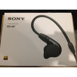 ソニー(SONY)の新品同様 SONY IER-M7(ヘッドフォン/イヤフォン)