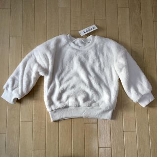 《専用》新品タグ付未開封♡ふわふわ ファー トップス 白 100(ニット)