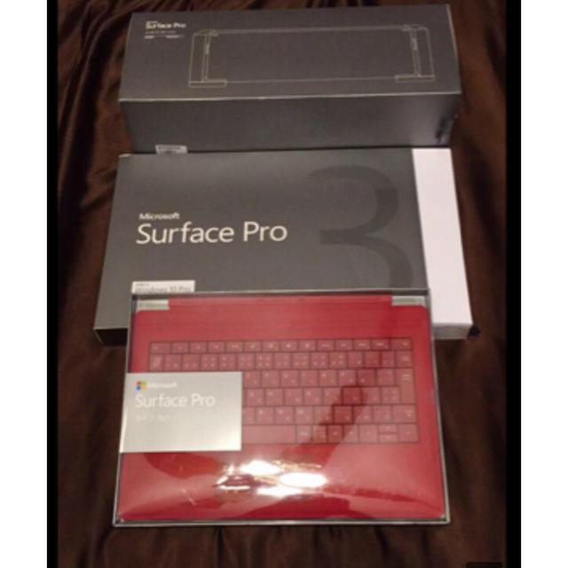 「かわいい～！」 Microsoft 3点セット Pro3 Surface - ノートPC