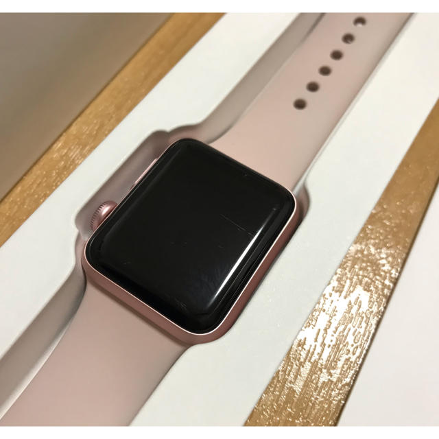 Apple Watch(アップルウォッチ)のApple Watch series2  38mm  ローズピンク メンズの時計(腕時計(デジタル))の商品写真