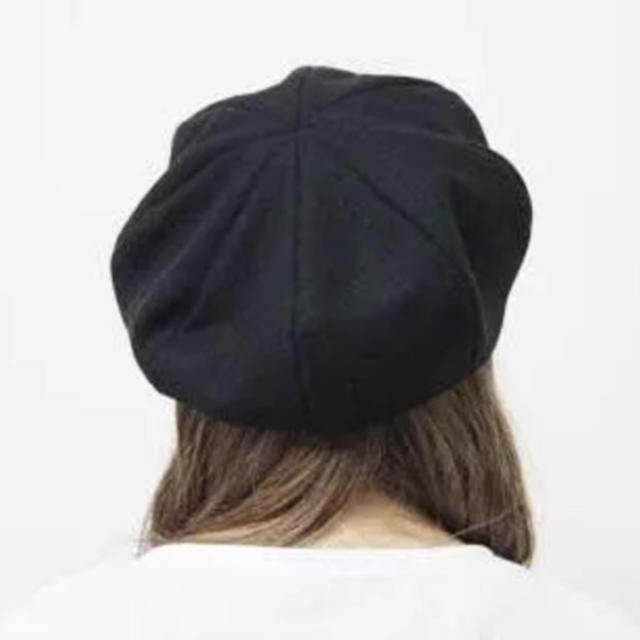CA4LA(カシラ)のCA4LA ベレー帽／ブラック レディースの帽子(ハンチング/ベレー帽)の商品写真