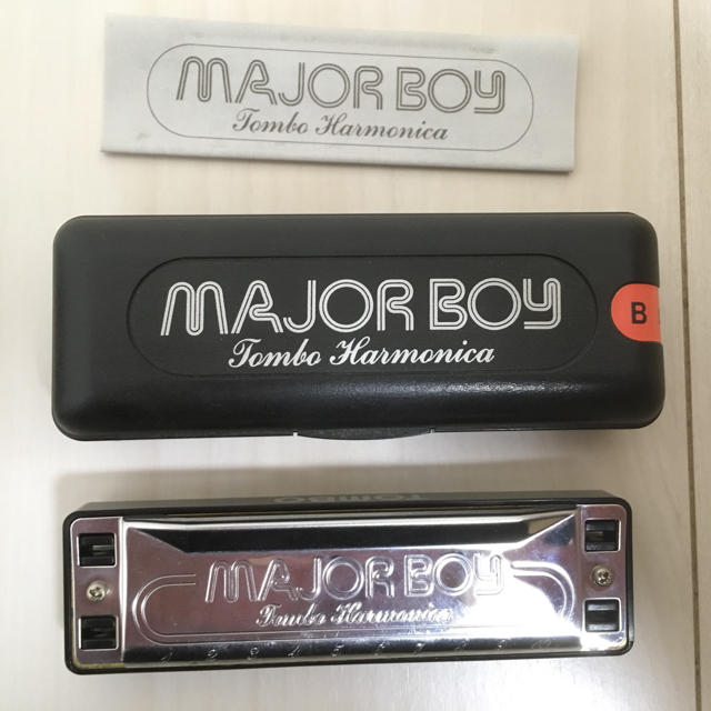 ハーモニカ TOMBO MAJORBOY  Key：B 楽器の楽器 その他(ハーモニカ/ブルースハープ)の商品写真