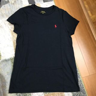 ポロラルフローレン(POLO RALPH LAUREN)のRalph Lauren ラルフローレン Tシャツ ワンポイント 黒 レディース(Tシャツ(半袖/袖なし))