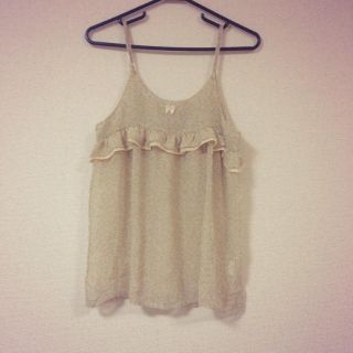 マジェスティックレゴン(MAJESTIC LEGON)のマジェ♡シフォンキャミ(キャミソール)