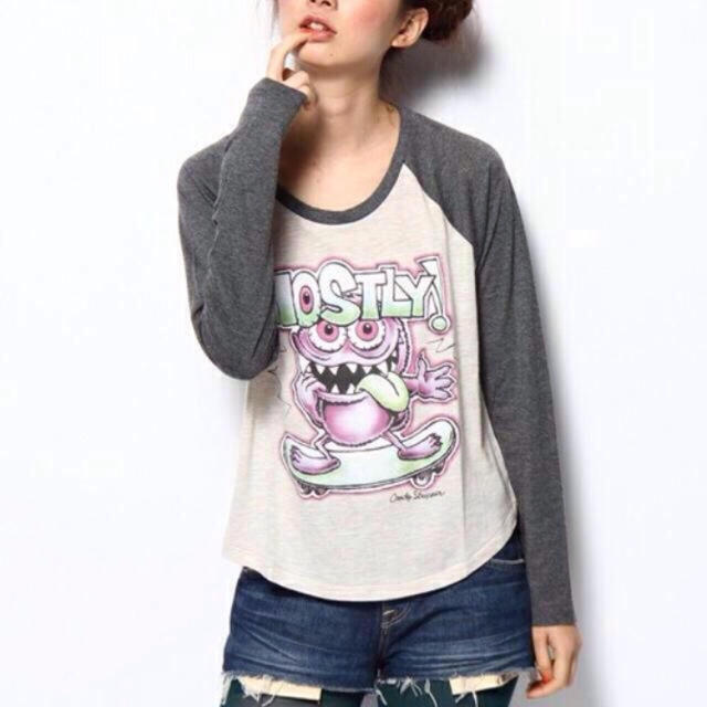 Candy Stripper(キャンディーストリッパー)のcandystripper ロンT レディースのトップス(Tシャツ(長袖/七分))の商品写真