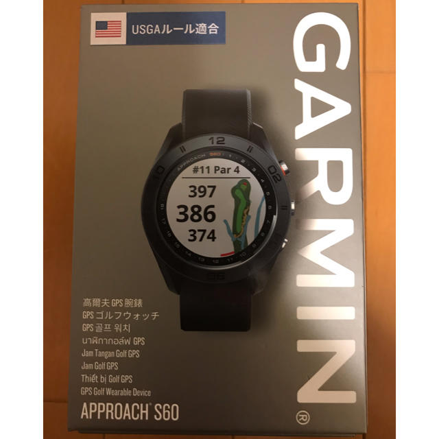 日本正規品 GARMIN ガーミン Approach S60 アプローチ S60 日本正規品 GARMIN ガーミン Approach S60 アプローチ S60