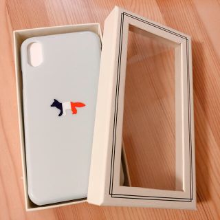 メゾンキツネ(MAISON KITSUNE')のMAISON KITSUNE iphoneX/XSケース(iPhoneケース)