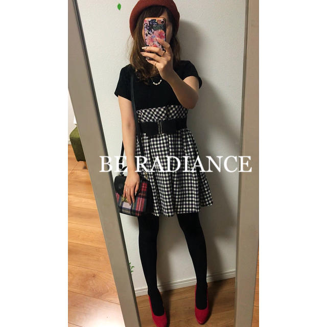 BE RADIANCE(ビーラディエンス)の☆BE RADIANCE☆ビーラディエンス  ドッキングワンピース レディースのワンピース(ミニワンピース)の商品写真