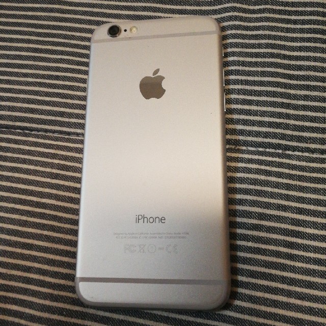 画面ヒビ iphone6 64gb softbank - スマートフォン本体