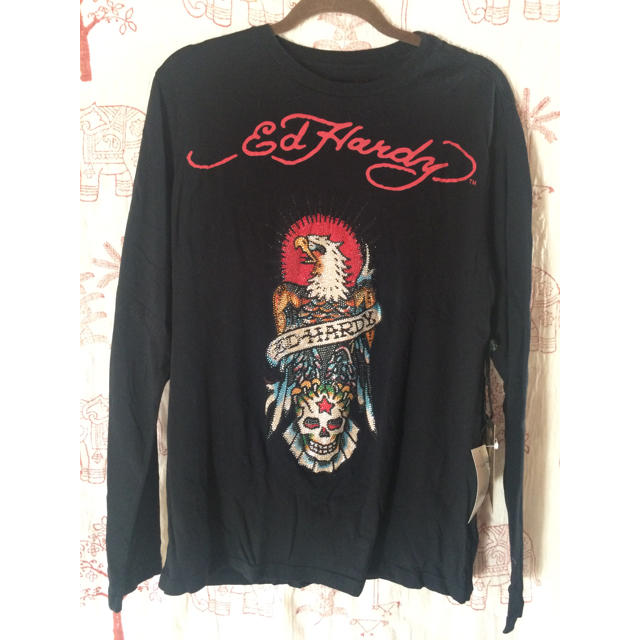 Ed Hardy(エドハーディー)の値下げします❗️ロンT メンズのトップス(Tシャツ/カットソー(七分/長袖))の商品写真