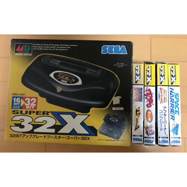 スーパー32Xとソフト4本セット