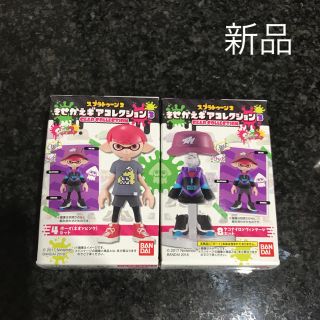 バンダイ(BANDAI)の【専用】新品 スプラトゥーン2きせかえギアコレクション3 ネオンピンク 4・8(ゲームキャラクター)