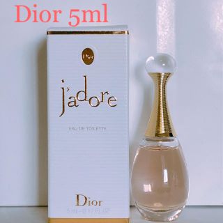 クリスチャンディオール(Christian Dior)のChristian Dior✯ジャドールオールミエール 5ml 香水 ミニボトル(香水(女性用))