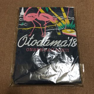 OTODAMA’18〜音泉魂〜 フラミンゴTシャツ ブルー(音楽フェス)