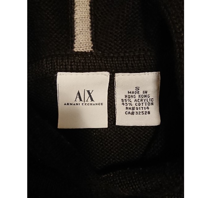 ARMANI EXCHANGE(アルマーニエクスチェンジ)のARMANIEXCHANGE フード付きニットセーター メンズのトップス(ニット/セーター)の商品写真