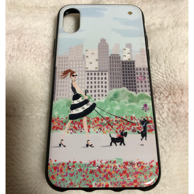 kate spade new york(ケイトスペードニューヨーク)のケイトスペード  iPhoneⅩケース スマホ/家電/カメラのスマホアクセサリー(iPhoneケース)の商品写真