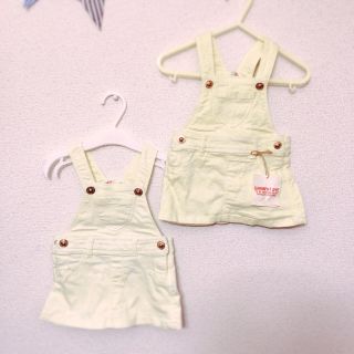 ザラキッズ(ZARA KIDS)のサロペット ZARAbaby2点セット(ワンピース)