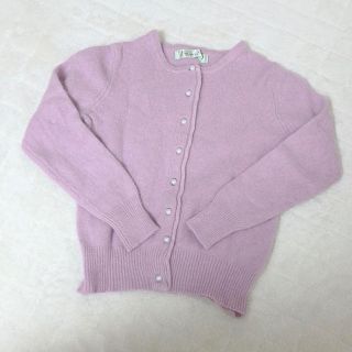 ドットアンドストライプスチャイルドウーマン(Dot&Stripes CHILDWOMAN)のDot and Stripes  アンゴラカーディガン(カーディガン)