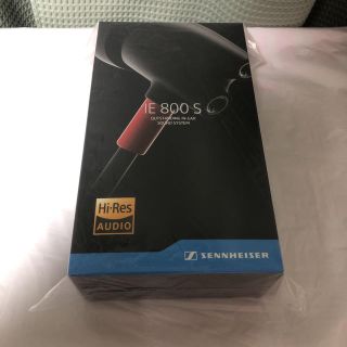 ゼンハイザー(SENNHEISER)のゼンハイザー カナル型イヤホン IE800S【国内正規品】 新品未開封(ヘッドフォン/イヤフォン)