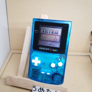 ゲームボーイカラー　クリアブルー