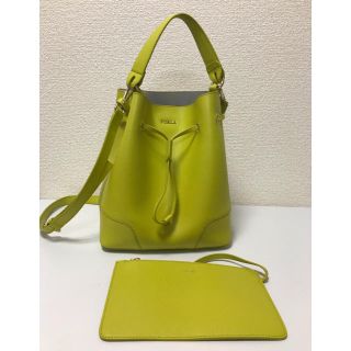 フルラ(Furla)のステイシー M ライムグリーン(ショルダーバッグ)