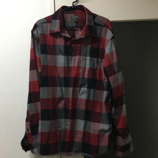 バーバリー(BURBERRY)の赤チェックシャツ(シャツ)