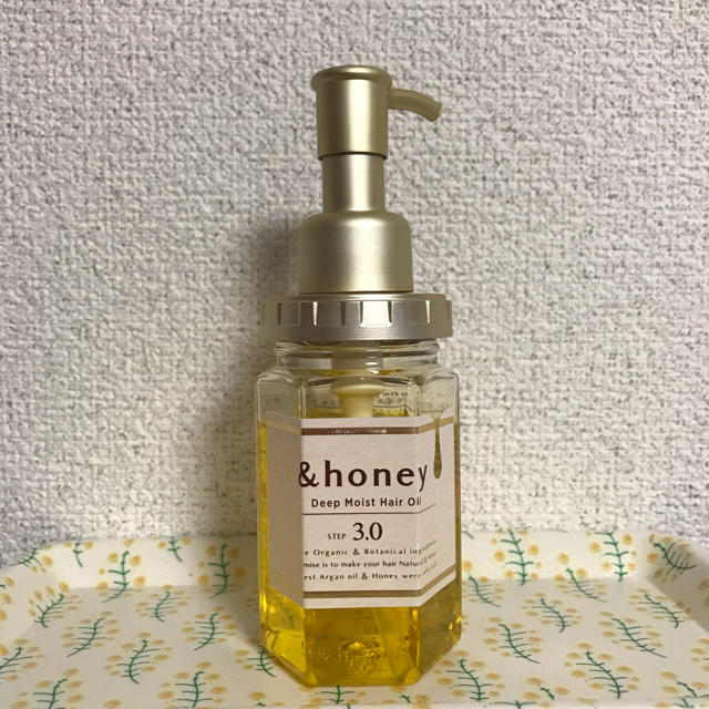 &honey アンドハニー  ディープモイストヘアオイル コスメ/美容のヘアケア/スタイリング(オイル/美容液)の商品写真