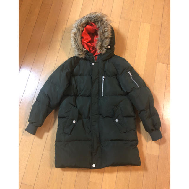 ZARA KIDS(ザラキッズ)のザラ キッズ ダウンコート 140 モッズコート キッズ/ベビー/マタニティのキッズ服男の子用(90cm~)(コート)の商品写真